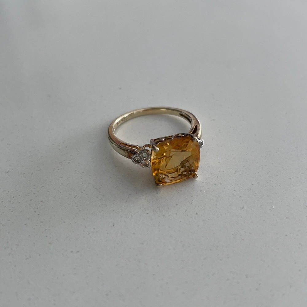 Citrine ring